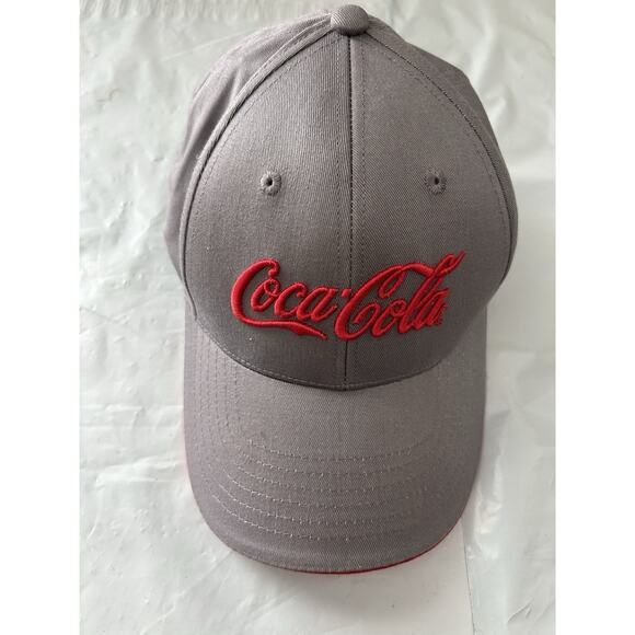 Coca-Cola Hat Cap Classic Script Logo K- Products Strapback - Picture 1 of 10